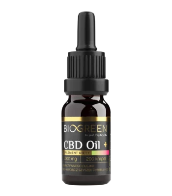 Olej CBD 10% BIOGREEN by prof. Frydrychowski