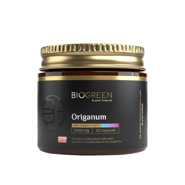 Origanum - wyciąg z greckiego oregano BIOGREEN by profesor Frydrychowski