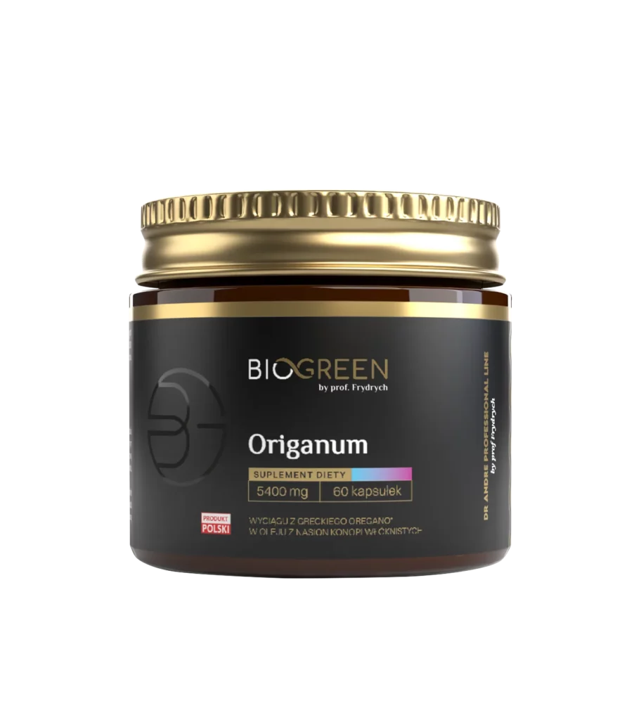 Origanum - wyciąg z greckiego oregano BIOGREEN by profesor Frydrychowski