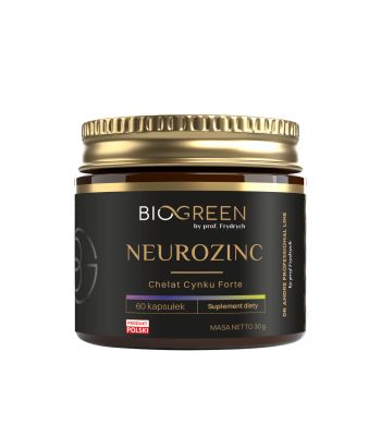 Neurozinc - chelat cynku forte z glicyną (60 kapsułek)